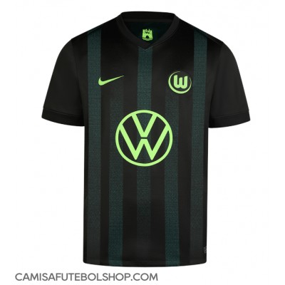Camisa de time de futebol Wolfsburg Lovro Majer #19 Replicas 2º Equipamento 2024-25 Manga Curta Camisa de time de futebol Wolfsburg Lovro Majer #19 Replicas 2º Equipamento 2024-25 Manga Curta